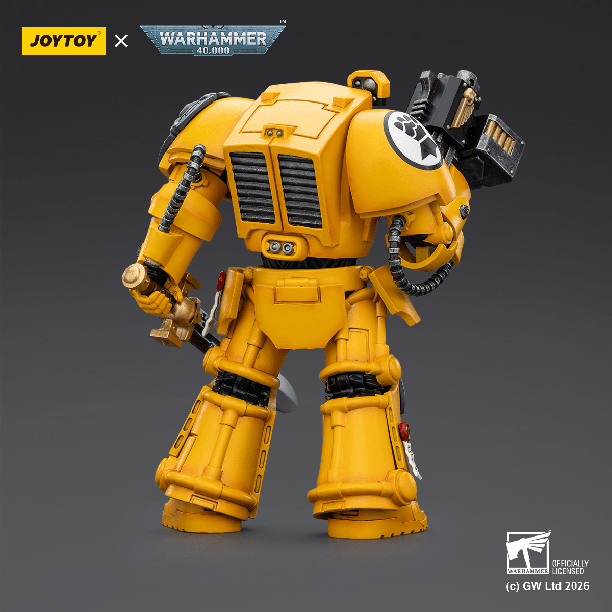 Joy Toy Imperial Fists Terminator 1 with Power Sword and Storm Bolter