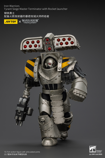 Joy Toy lron Warriors Tyrant Siege Master Terminator with Rocket launcher