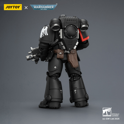 Joy Toy Raven Guard Intercessor with Bolt Rifle, Bolt Pistol and Chainsword