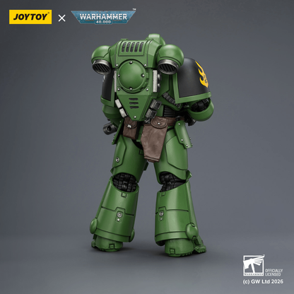 Joy Toy Salamanders Intercessor with Bolt Rifle, Bolt Pistol and Chainsword