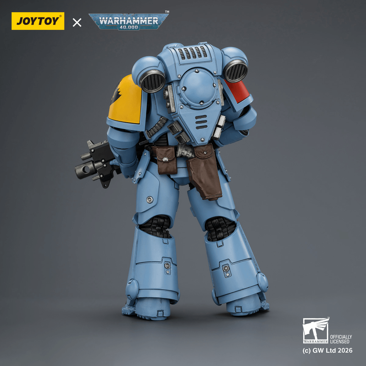 Joy Toy Space Wolves Intercessor with Bolt Rifle, Bolt Pistol and Chainsword