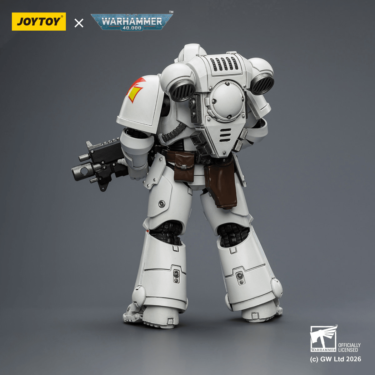 Joy Toy White Scars Intercessor with Bolt Rifle, Bolt Pistol and Chainsword