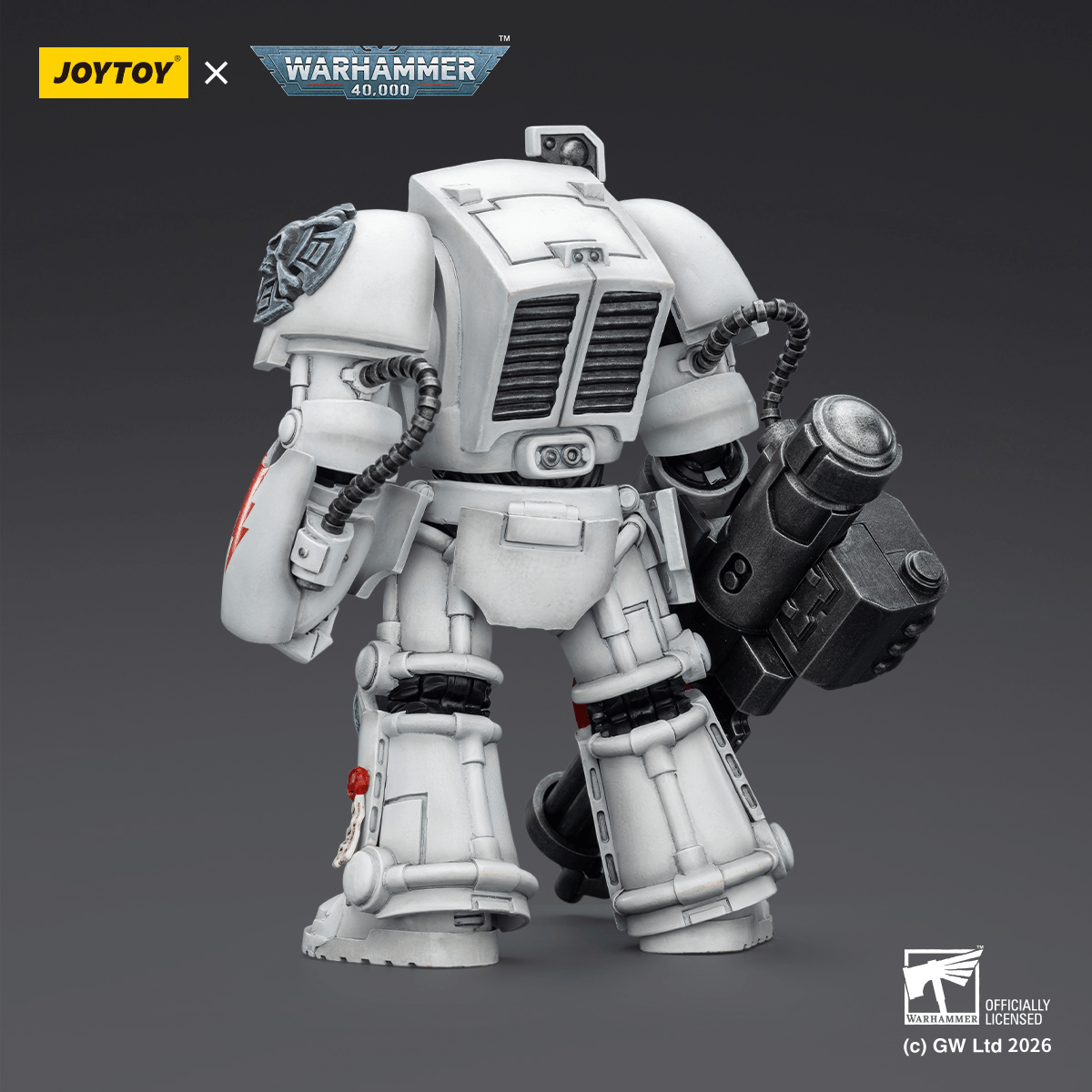 Joy Toy White Scars Terminator 3 with Power Fist and Assault Cannon