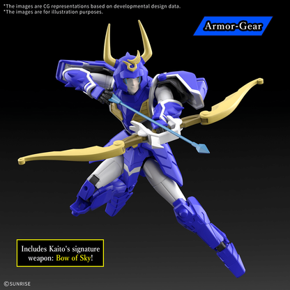 Bandai 30MF Yoroi-Shinden Samurai Troopers Kaito of the Sky