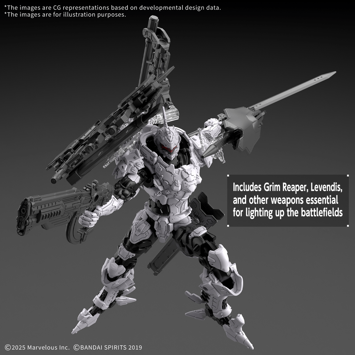 Bandai 30MM DAEMON X MACHINA TS Bahamut