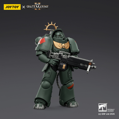 Joy Toy Game Edition Dark Angels Heavy Intercessor Heavy Bolt Rifle & Pistol