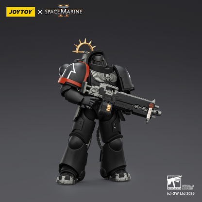 Joy Toy Game Edition Raven Guard Heavy Intercessor Heavy Bolt Rifle & Pistol