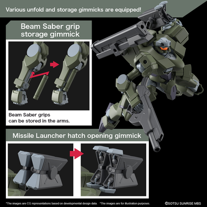 Bandai HG 1/144 ZOWORT HEAVY