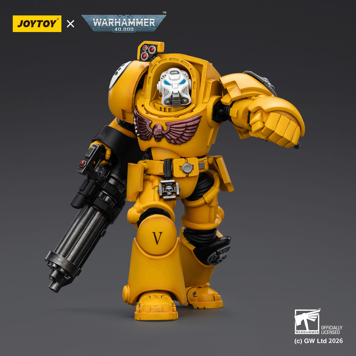 Joy Toy Imperial Fists Terminator 3 with Power Fist and Assault Cannon