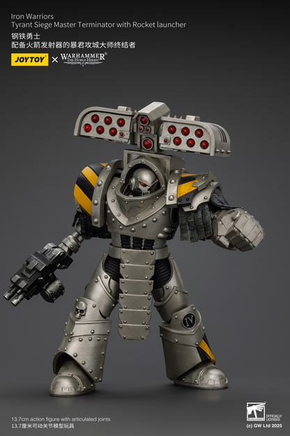 Joy Toy lron Warriors Tyrant Siege Master Terminator with Rocket launcher