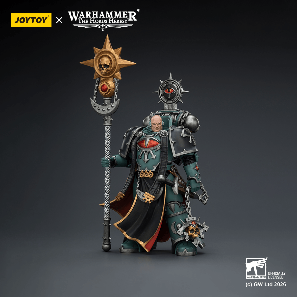 Joy Toy Sons of Horus Dark Emissary Consul with Staff of Dark Authority