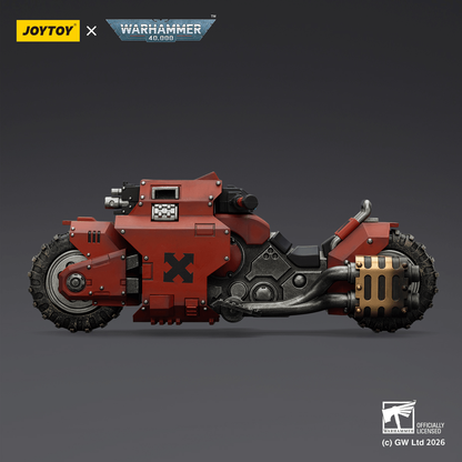 Joy Toy Blood Angels Raider-pattern Combat Bike with twin-linked bolt rifles