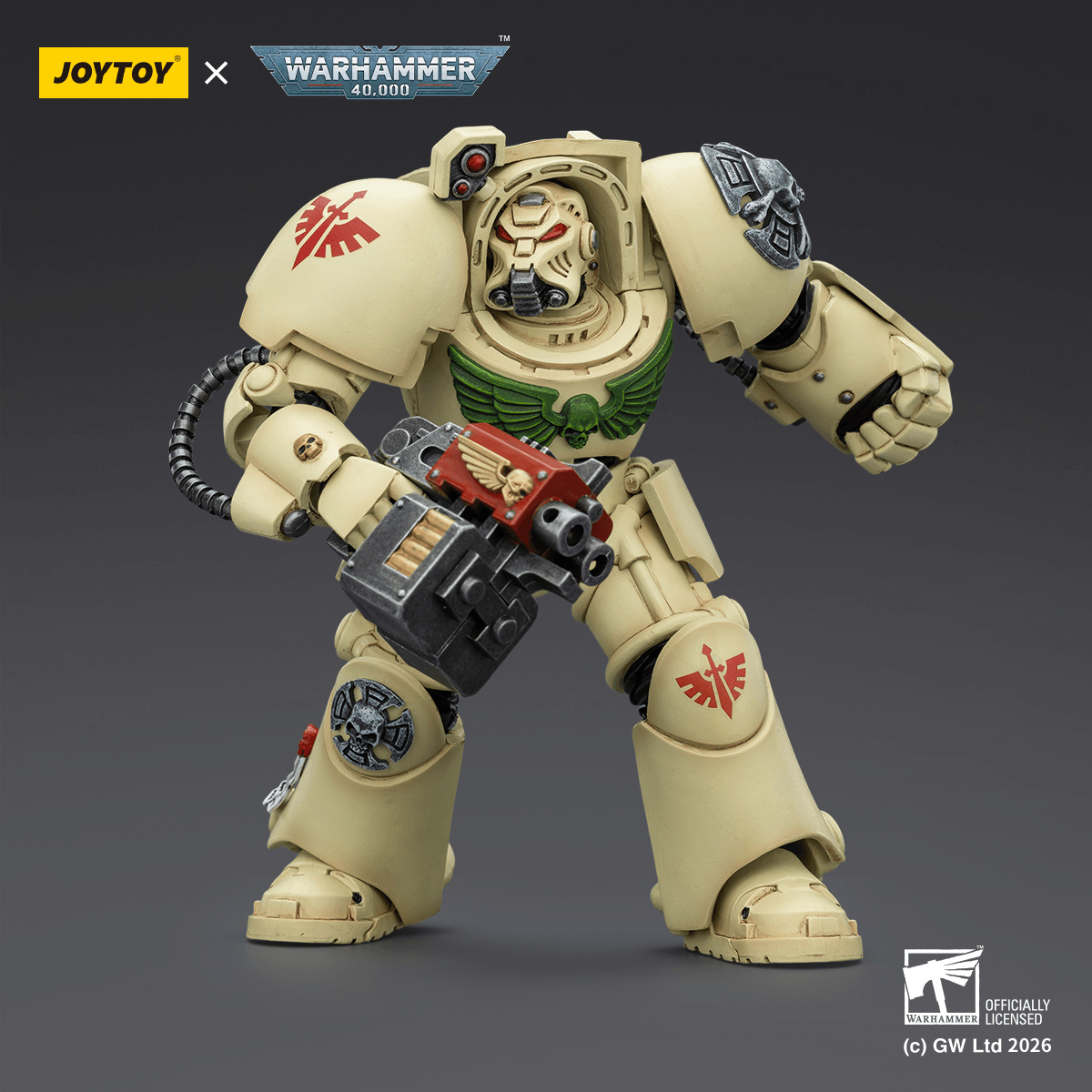 Joy Toy Dark Angels Deathwing Terminator 2 with Power Fist and Storm Bolter