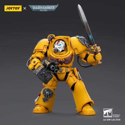 Joy Toy Imperial Fists Terminator 1 with Power Sword and Storm Bolter