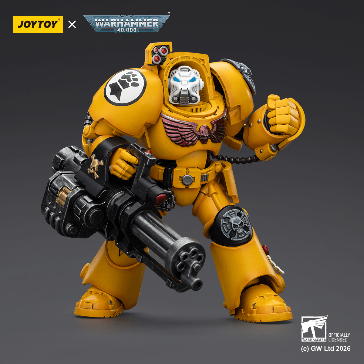 Joy Toy Imperial Fists Terminator 3 with Power Fist and Assault Cannon