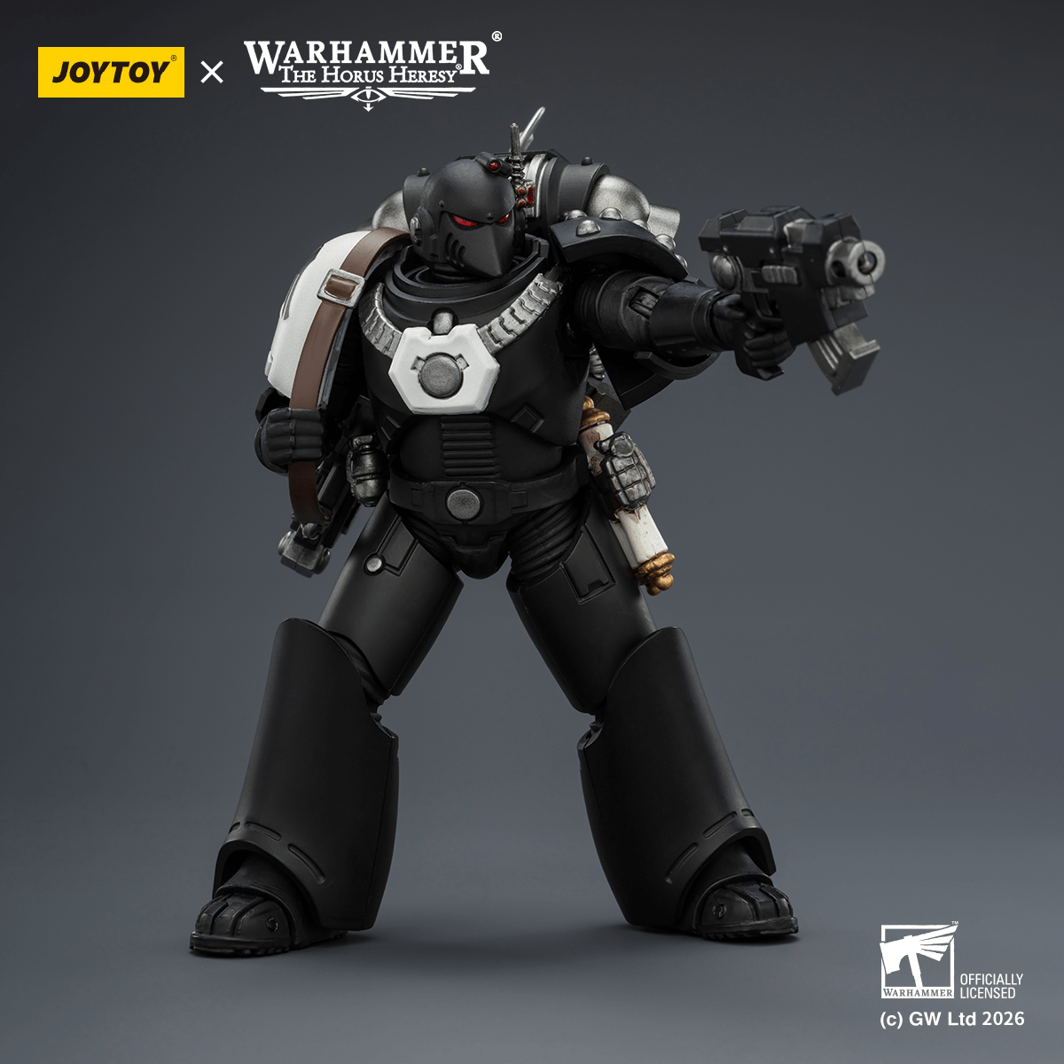 Joy Toy Raven Guard MkVI Tactical Sergeant Power Sword Bolter and Plasma Pistol