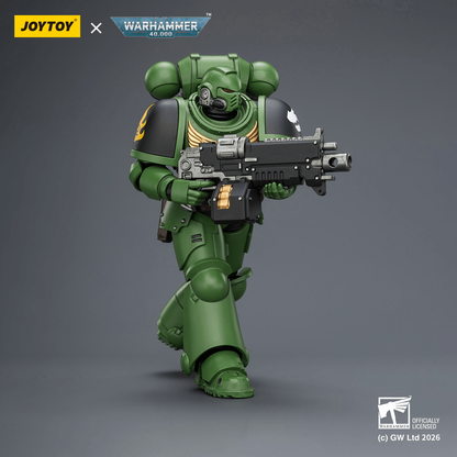 Joy Toy Salamanders Intercessor with Bolt Rifle, Bolt Pistol and Chainsword