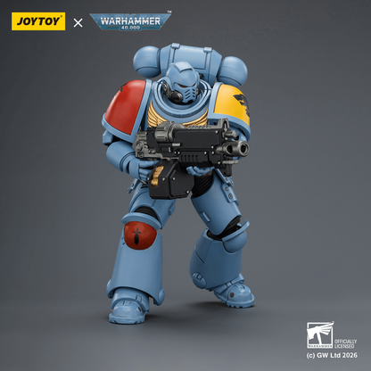 Joy Toy Space Wolves Intercessor with Bolt Rifle, Bolt Pistol and Chainsword
