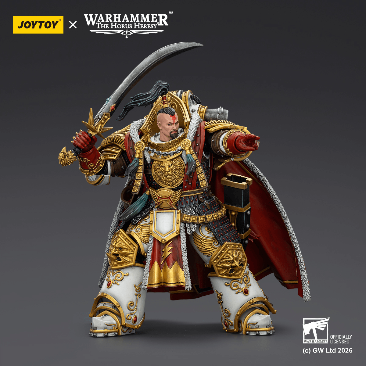 Joy Toy White Scars Jaghatai Khan Primarch of the Vth Legion