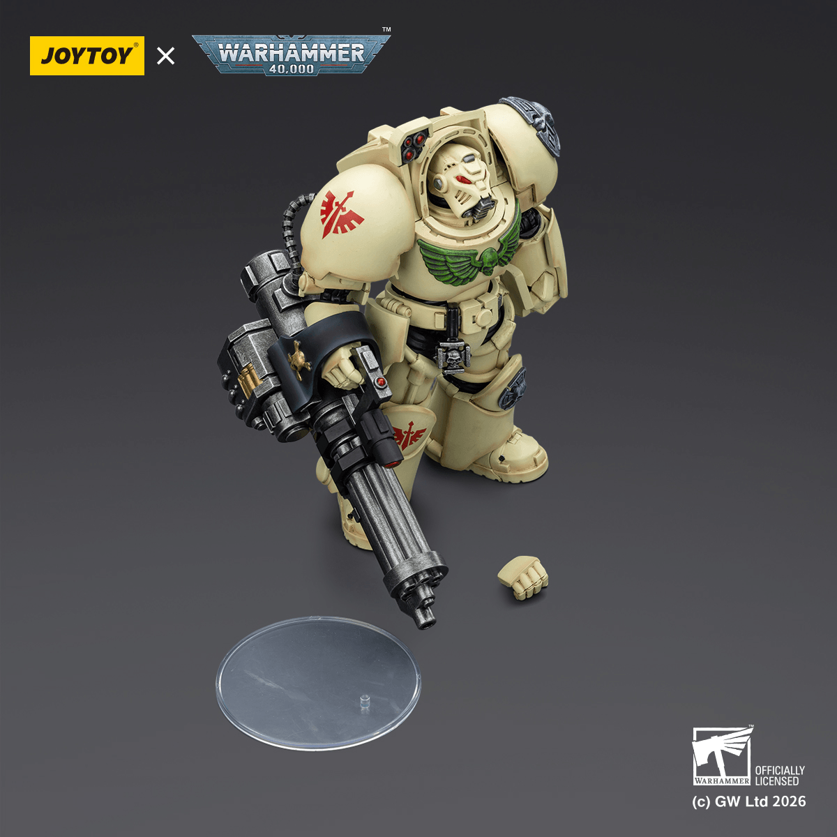 Joy Toy Dark Angels Deathwing Terminator 3 with Power Fist and Assault Cannon