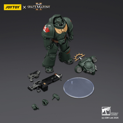 Joy Toy Game Edition Dark Angels Heavy Intercessor Heavy Bolt Rifle & Pistol