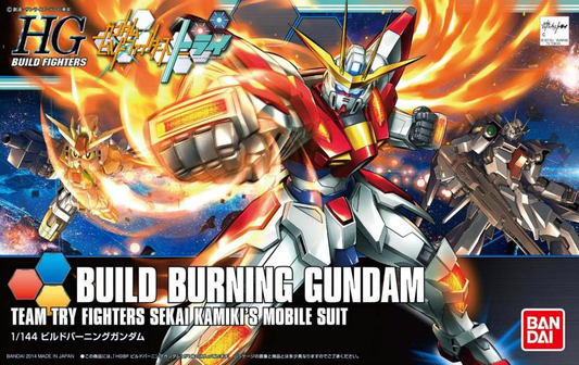 Bandai HGBF 1/144 Build Burning Gundam