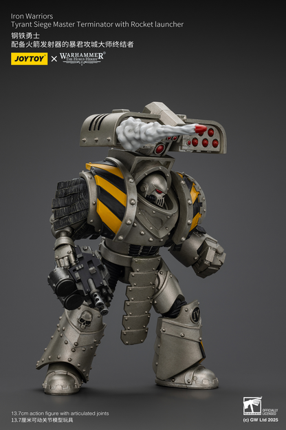 Joy Toy lron Warriors Tyrant Siege Master Terminator with Rocket launcher