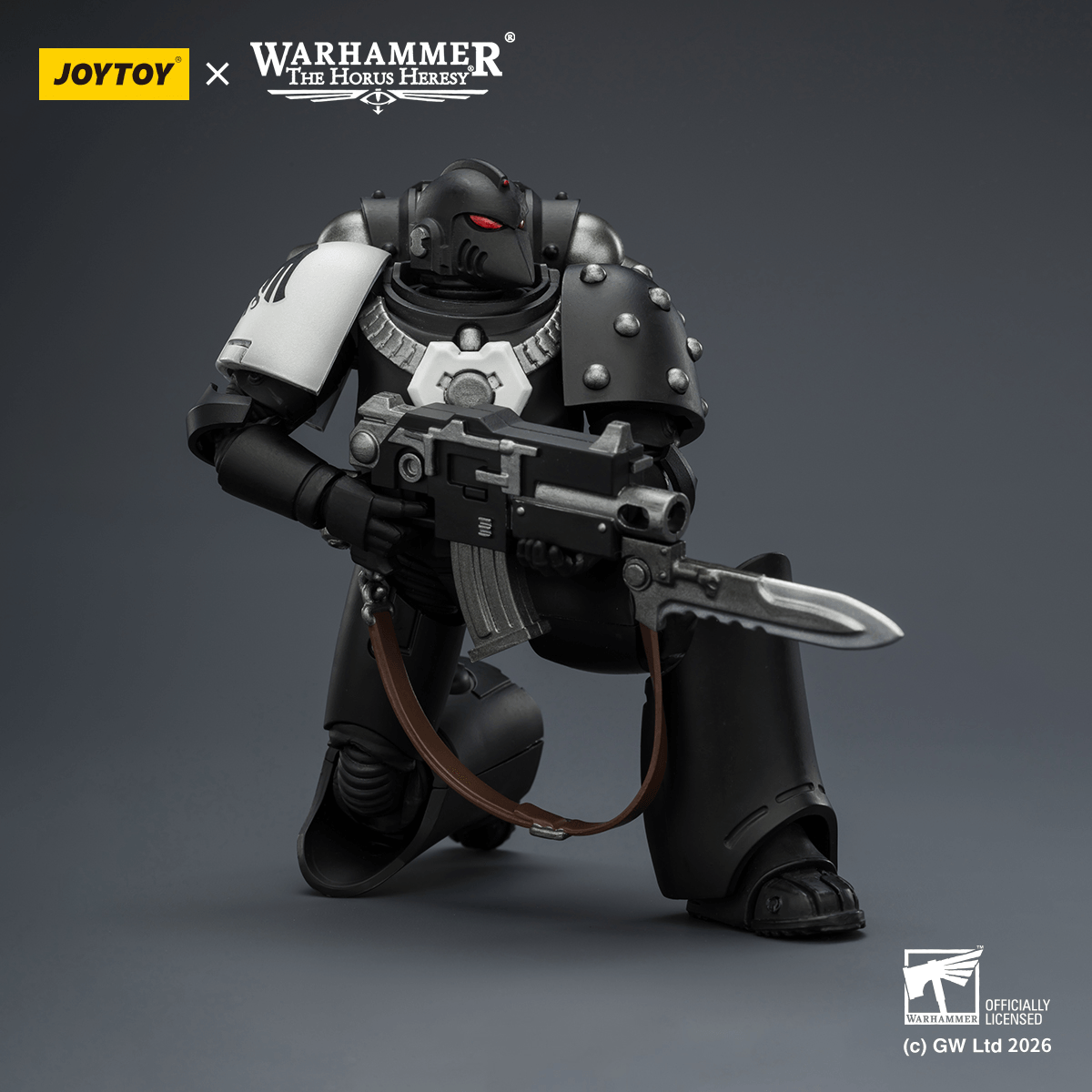 Joy Toy Raven Guard MkVI Tactical Sergeant Power Sword Bolter and Plasma Pistol