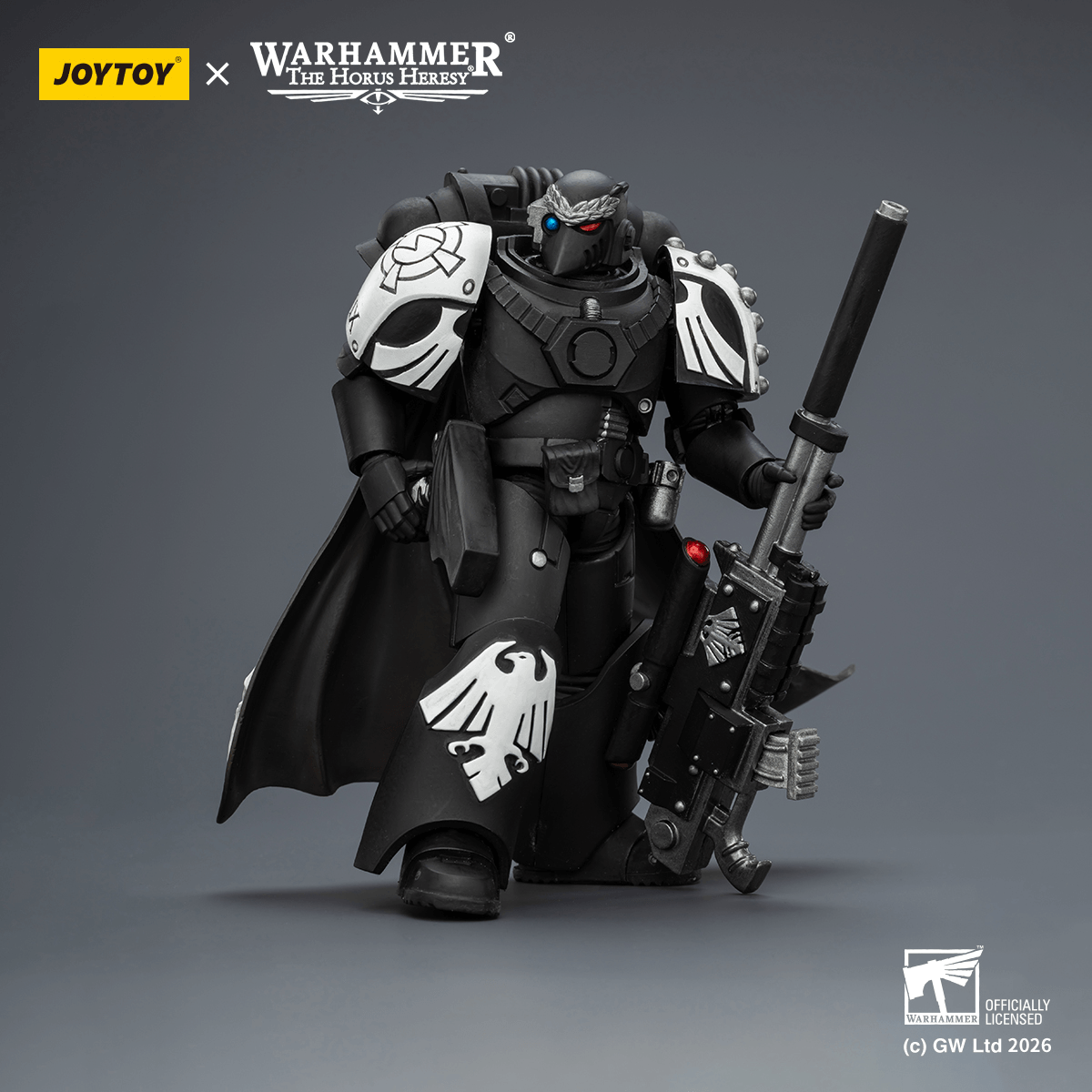 Joy Toy Raven Guard Mor Deythan with Nemesis bolt rifle