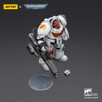 Joy Toy White Scars Terminator 3 with Power Fist and Assault Cannon