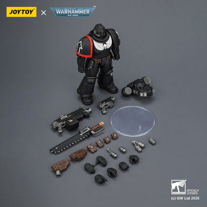 Joy Toy Raven Guard Intercessor with Bolt Rifle, Bolt Pistol and Chainsword