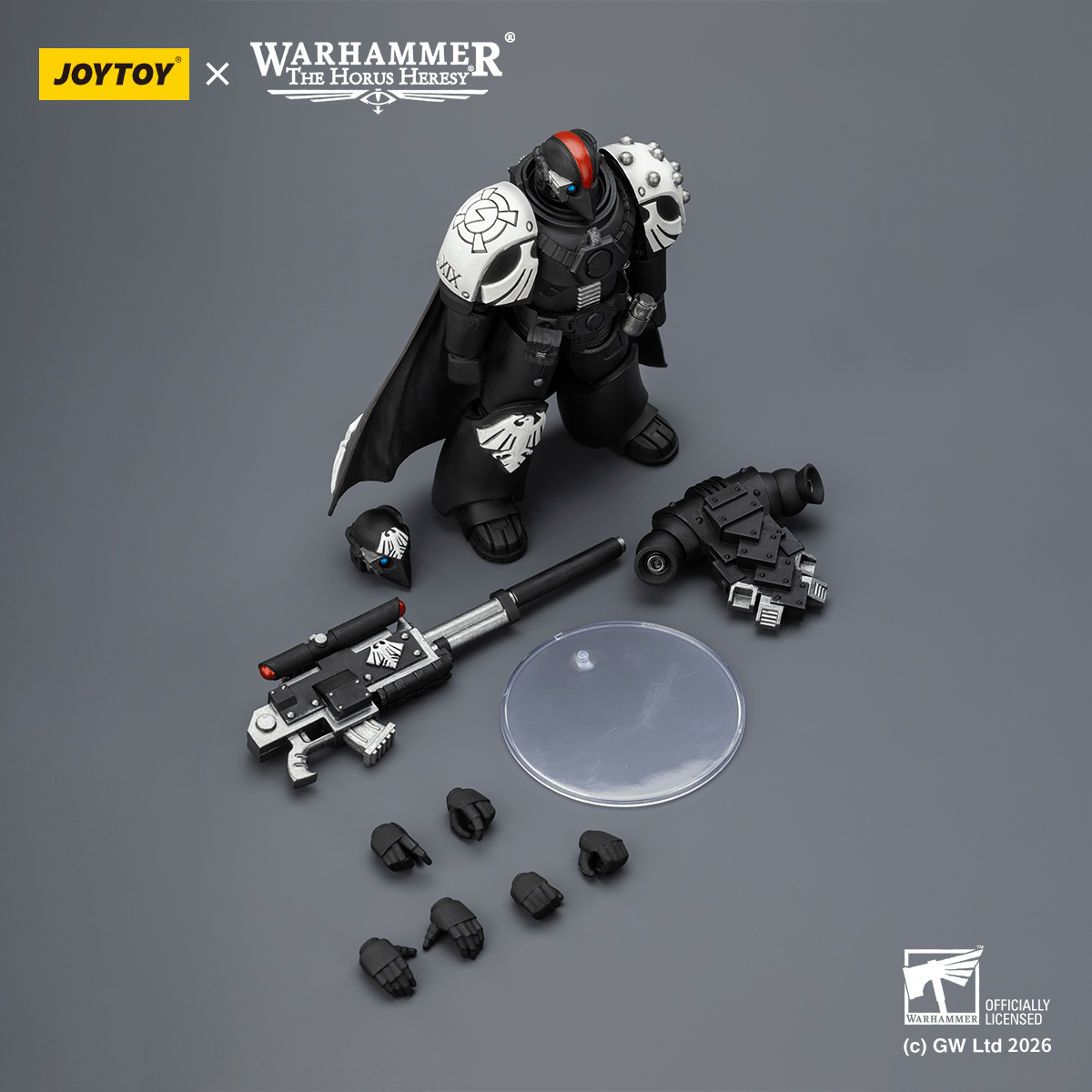 Joy Toy Raven Guard Mor Deythan Shade with Nemesis bolt rifle