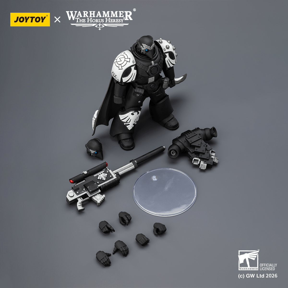 Joy Toy Raven Guard Mor Deythan with Nemesis bolt rifle