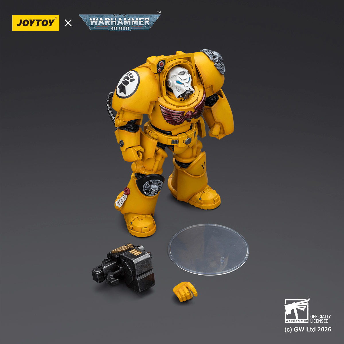 Joy Toy Imperial Fists Terminator 2 with Power Fist and Storm Bolter