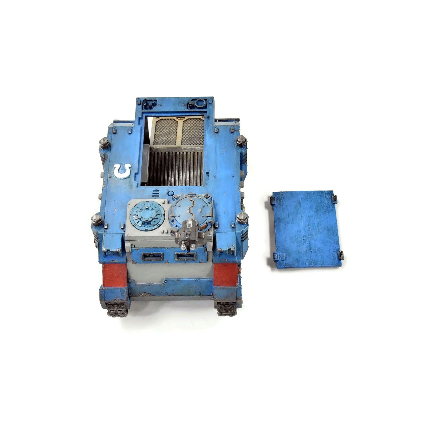 SPACE MARINES Rhino #3 ultramarines WELL PAINTED Warhammer 40K