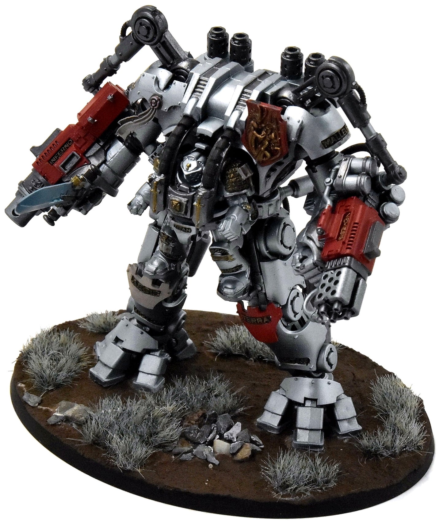 GREY KNIGHTS Nemesis Dreadknight #1 WELL PAINTED Warhammer 40K