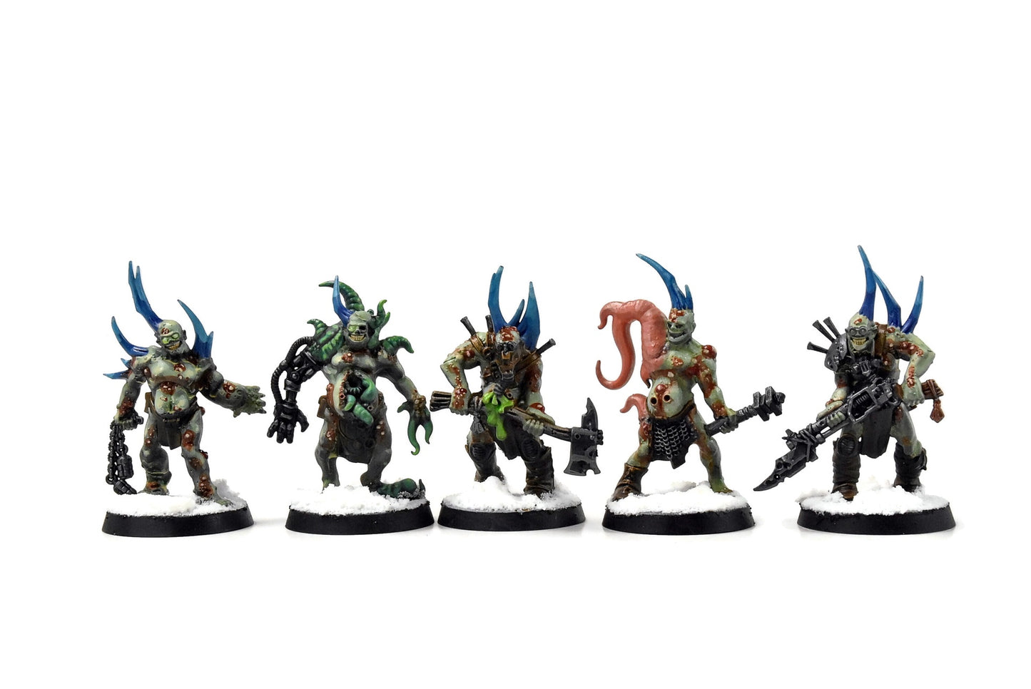 DEATH GUARD 10 Poxwalkers #2 PRO PAINTED 40K