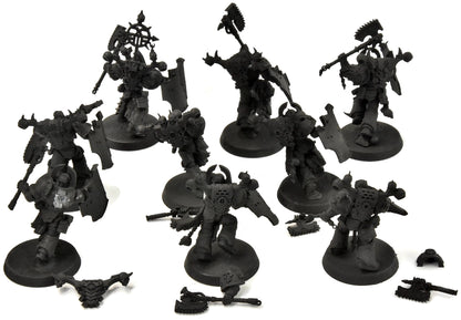 SLAVES TO DARKNESS 9 Khorne Berzerkers #1 converted with shields Sigmar