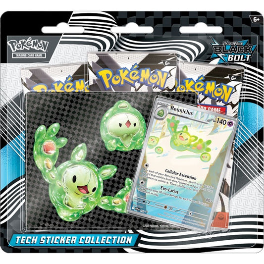 Pokemon TCG Black Bolt Tech Sticker Collection (EN)