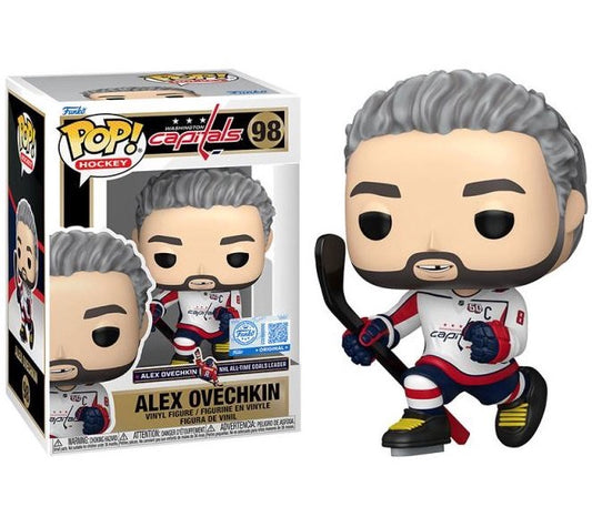Pop! Hockey NHL Vinyl Figure Alexander Ovechkin (All-Time Goals Leader) #98 (Washington Capitals) Exclusive