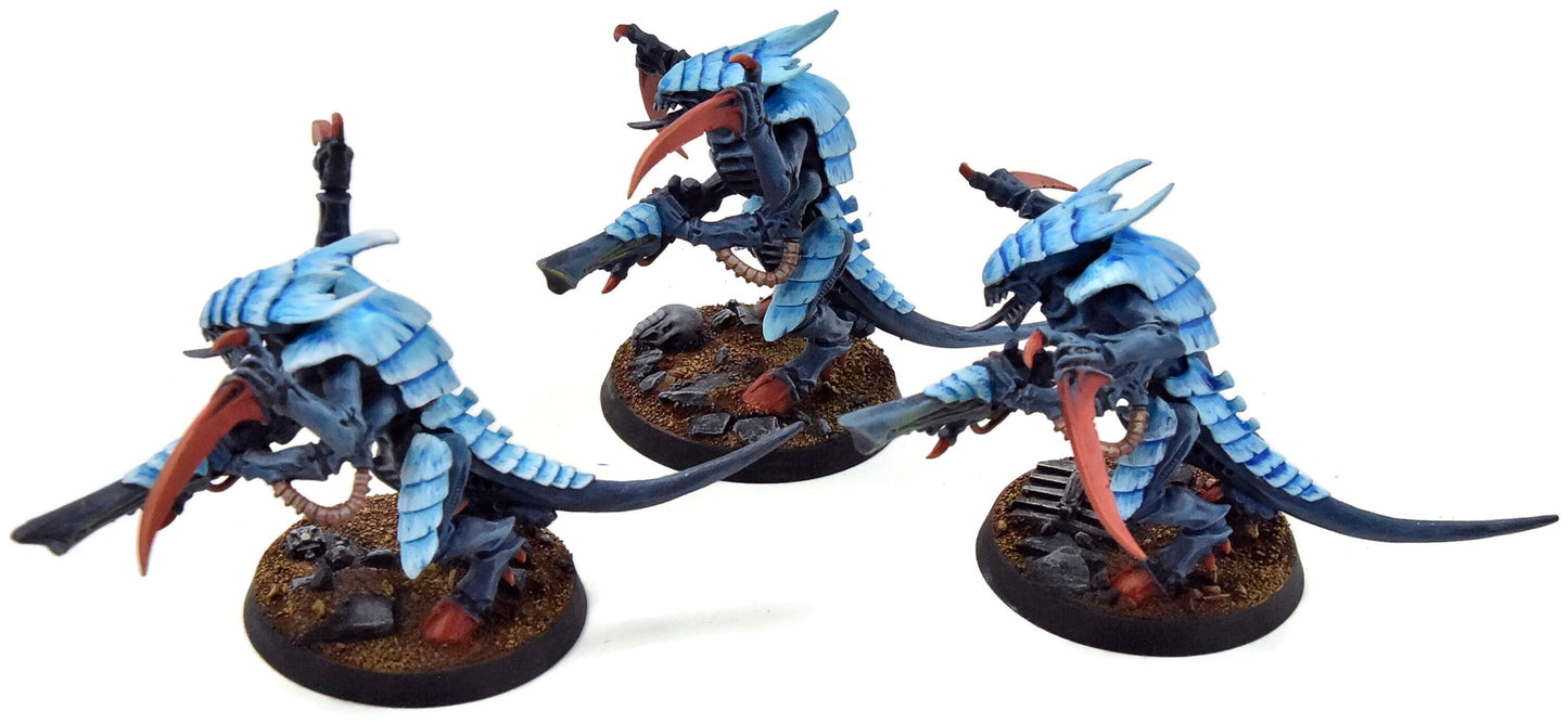 TYRANIDS 3 Tyranids Warriors #4 WELL PAINTED Warhammer 40K