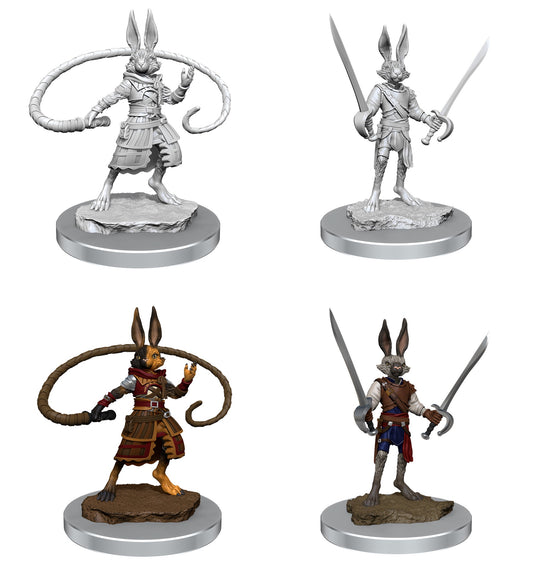 D&D Unpainted Minis Wv17 Harengon Rogues