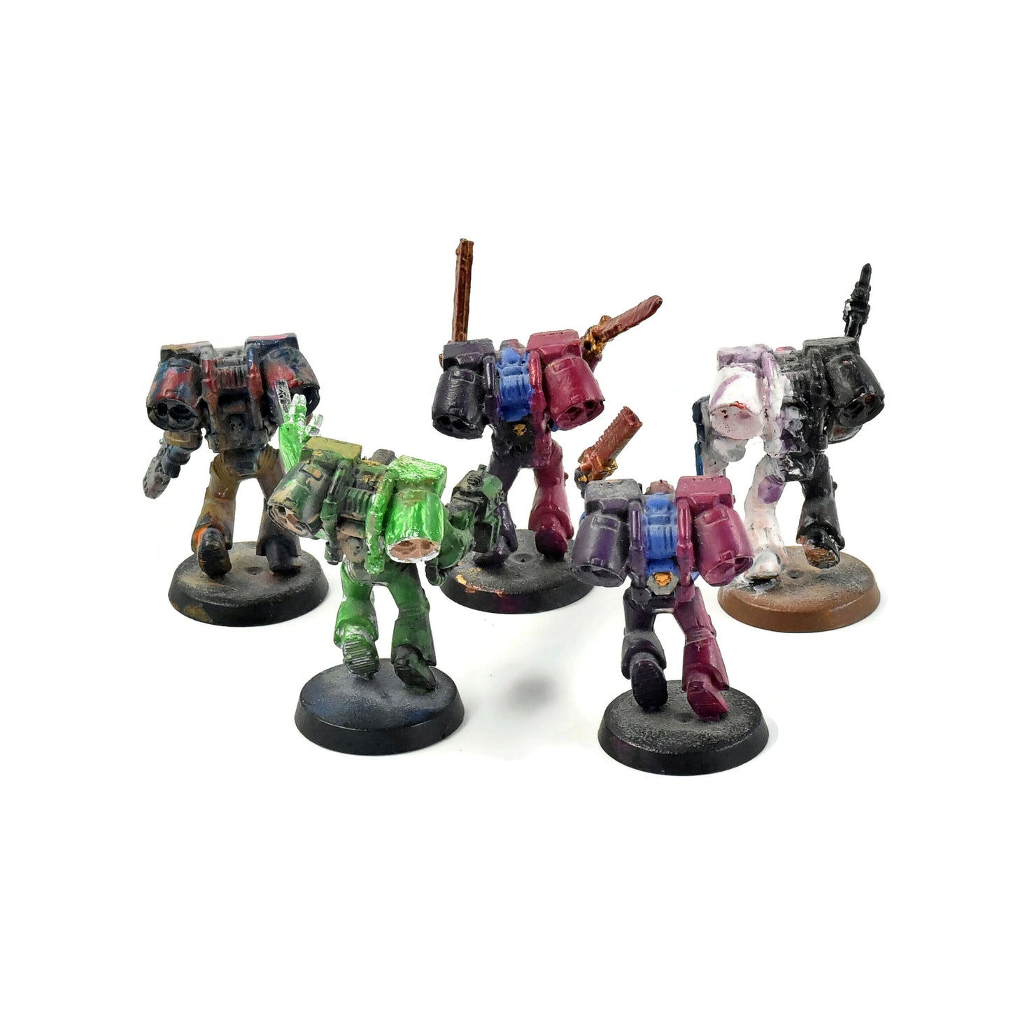 SPACE MARINES 5 Assault Marines Squad #1 Warhammer 40K