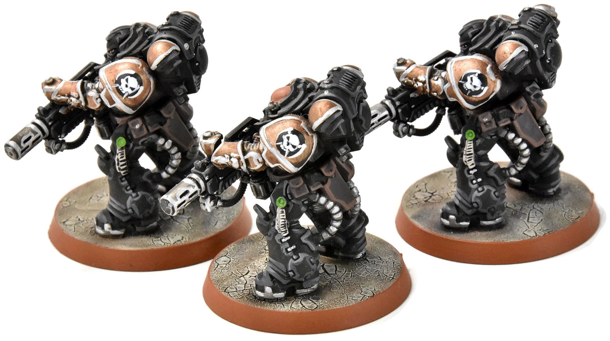 SPACE MARINES 3 Eradicators #4 PRO PAINTED Warhammer 40K
