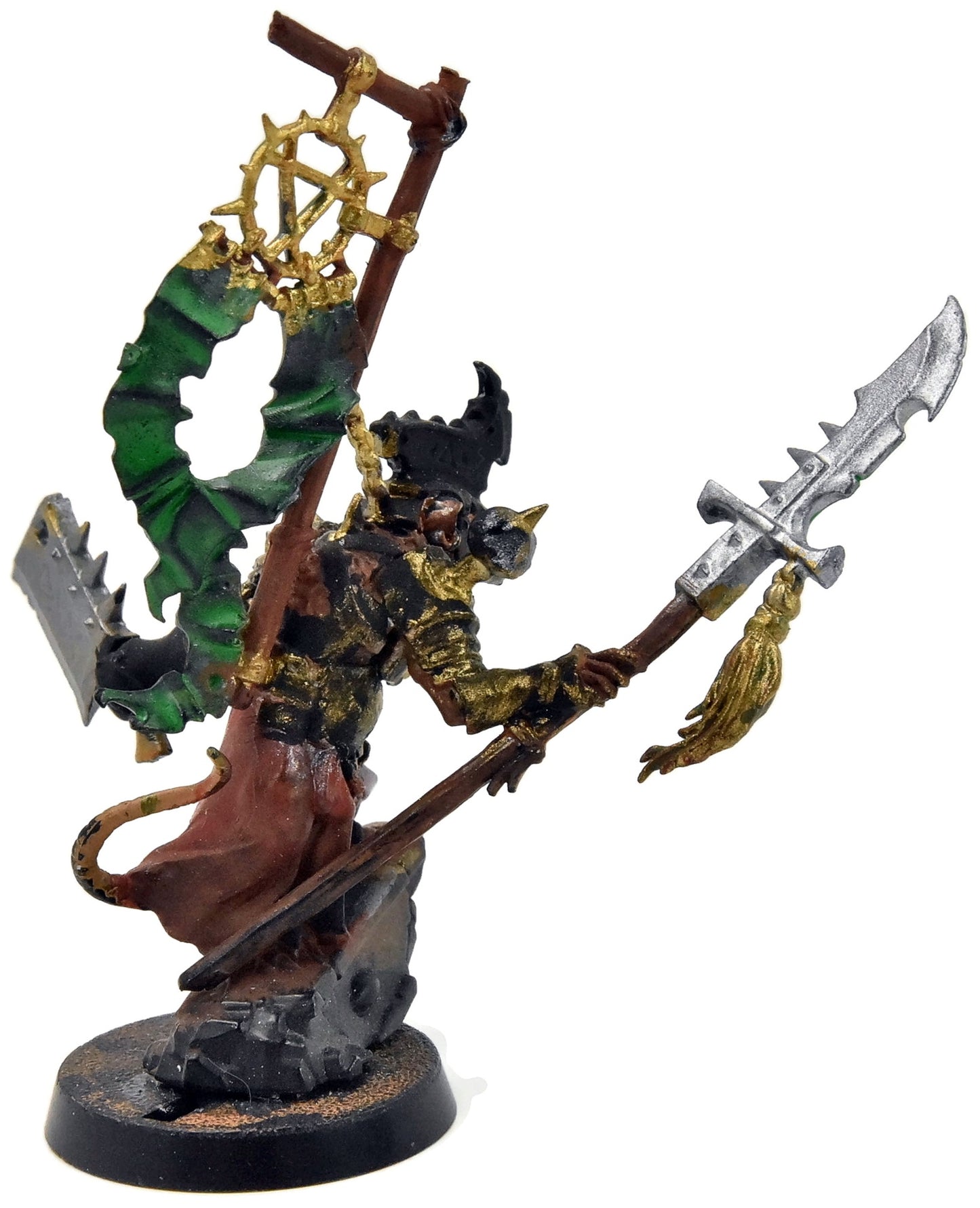 SKAVEN Clawlord #1 Sigmar island of blood broken