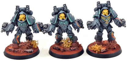 SPACE MARINES 3 Aggressors #2 PRO PAINTED Warhammer 40K 0603