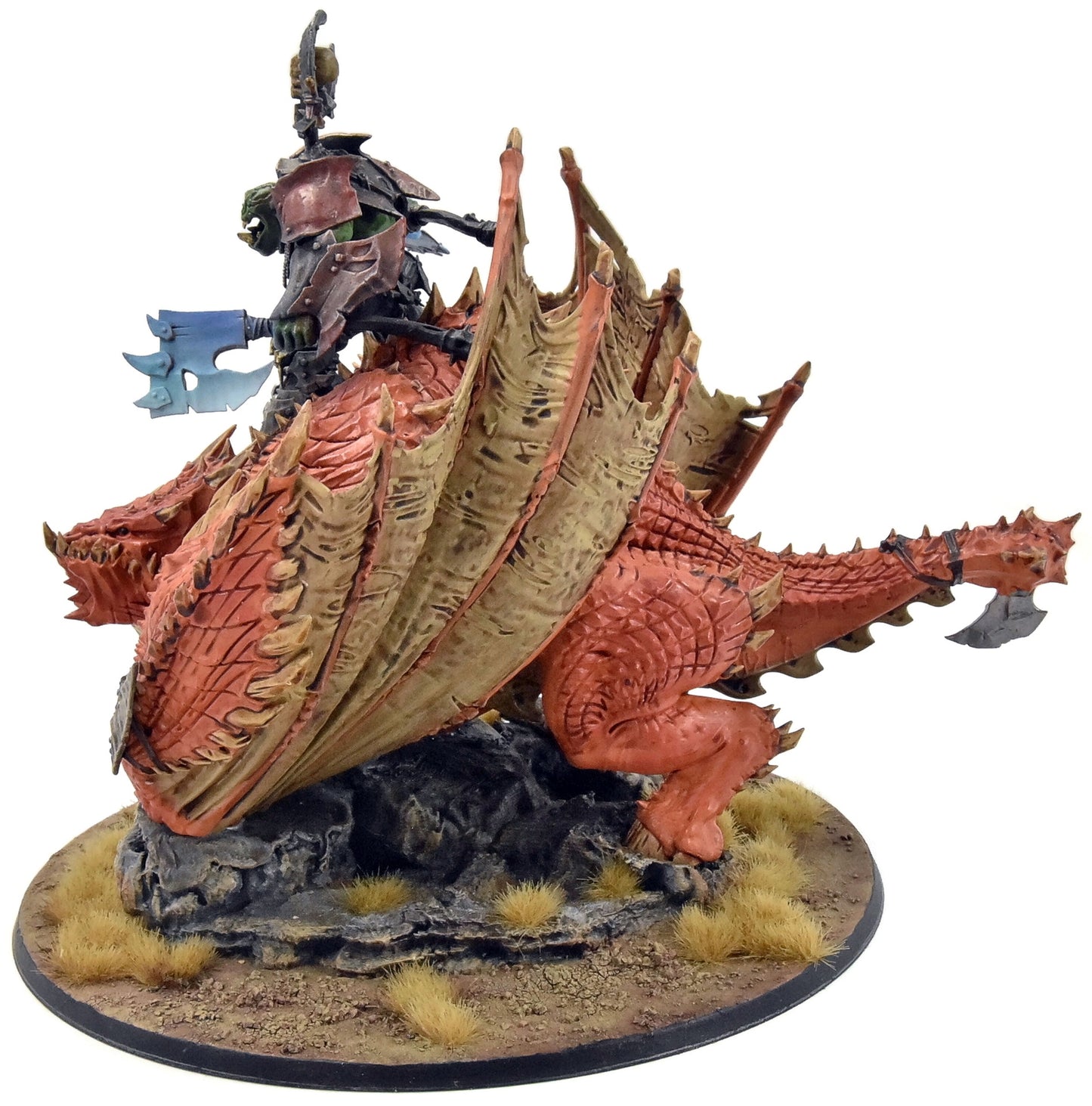 ORRUK WARCLANS Megaboss on Maw-krusha #1 WELL PAINTED Sigmar
