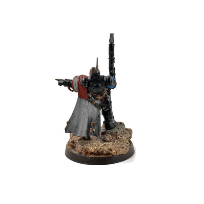 SPACE MARINES Captain in Phobos Armour #1 WELL PAINTED 40K