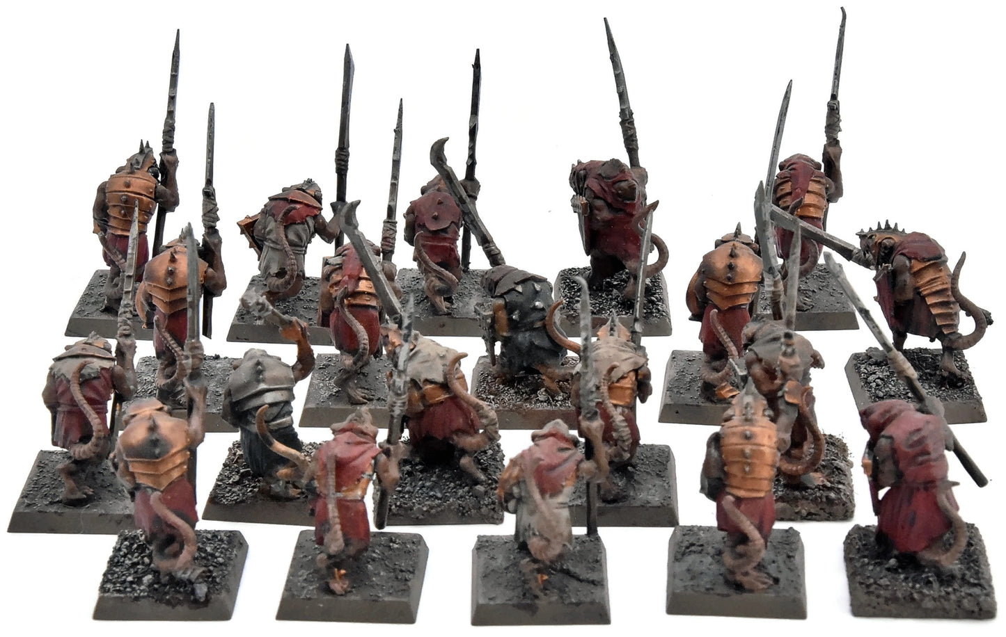 SKAVEN 20 Clanrats #6 Fantasy 1523
