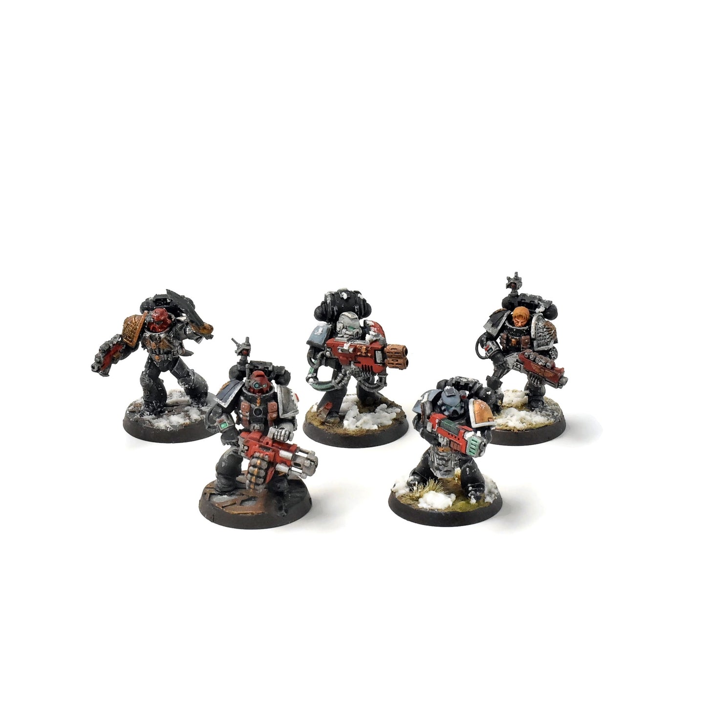 DEATHWATCH 5 Veterans #3 40K Kill Team